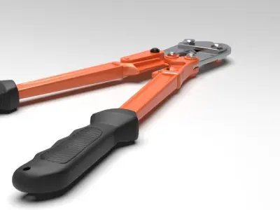 bolt cutter 3D model