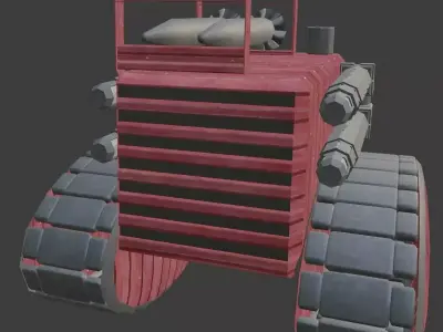 Mvm Tank Inspired by Team Fortress 2 Free 3D model