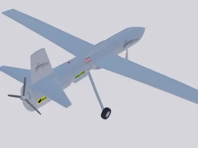 Drone Avibras Falco Harpia 3D model