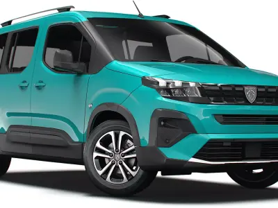 Peugeot Rifter GT 2025 3D model