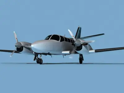 Cessna F406 Caravan II V10 3D model