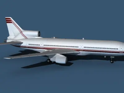 Lockheed L-1011-50 Corporate 1 3D model