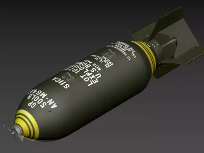 AN-M64-A1 3D model