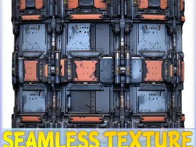  Sci-FI Seamless Texture Texture purchase