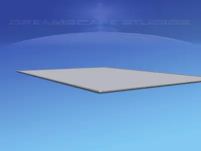 A2N Air Cargo Strap Pallet Low-poly 3D model