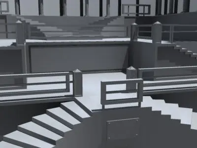 Patria roman amphitheatre Free 3D model