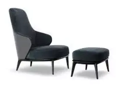 Minotti Leslie Armchair Free 3D model