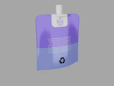 Sachet 3D model