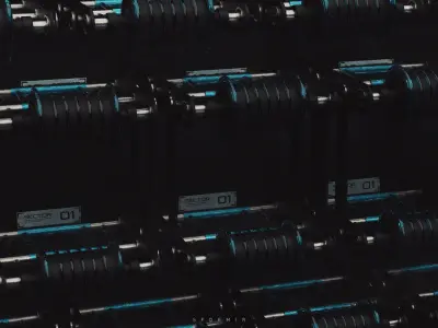 Sci-Fi Pulley 3D Model 3D model