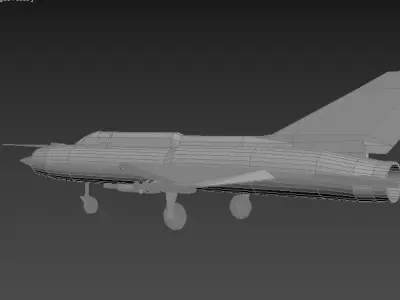 MiG 21 3D model