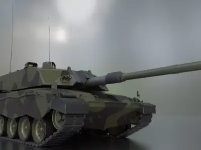 Challenger 3 MBT 3D model