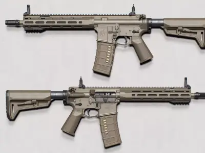 KAC - KS Serie - Replica Low-poly 3D model