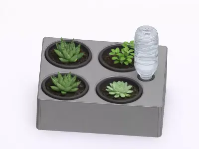 PlantDock 4 3D print model