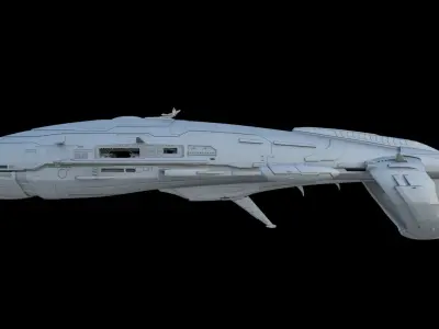 Space Liner 3D model