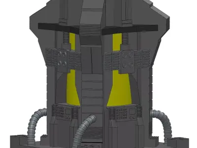 Snoke Clone Tank Diorama 3D print model