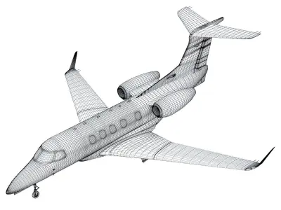 Embraer Phenom 300 aircraft 3D model