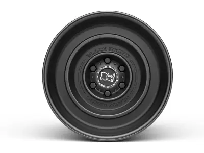 Black Rhino Solid Matte Gun Black 3D model