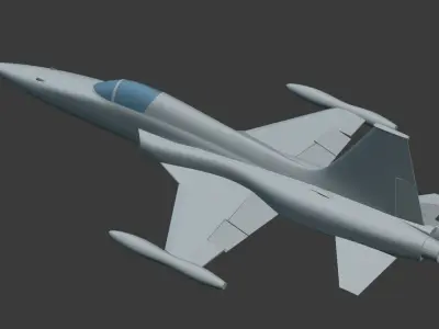  F-5A Freedom Fighter 3D print model