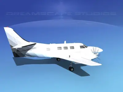 Swearingen SA226-T Merlin III V12 3D model