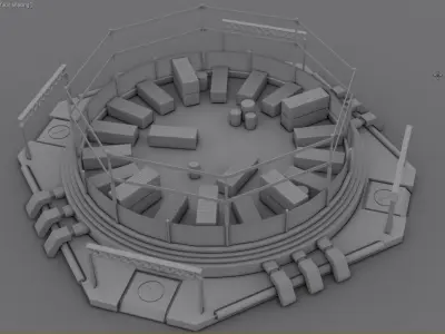 RTS SupplyDock 3D model