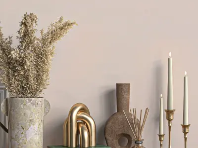 Decorative set 11 3D model