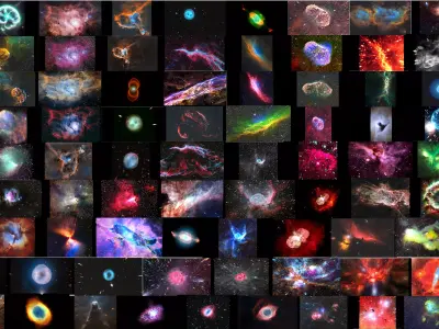 Nebulas Collection 3D model