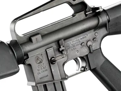 M16A1 NAM Low-poly 3D model