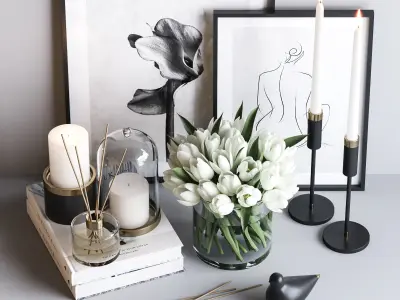 Decorative set 18 3D model