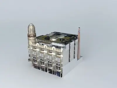 Palacio Cabanellas Free 3D model