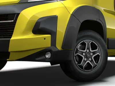 Opel e Movano Van L4H2 2024 3D model