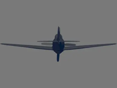 P-47N-15 Thunderbolt 3D model