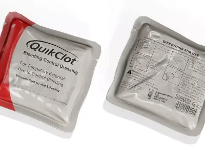 MEDICAL FIRST AID ITEMS Low-poly 3D model