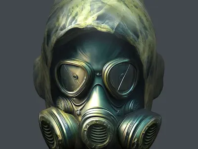 Helmet 3d model military combat Military Low-poly Low-poly Low-poly 3D model