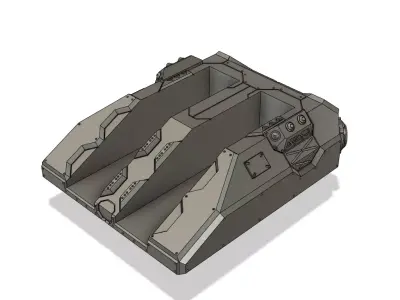 Large Turret V1 UPDATED 3D print model