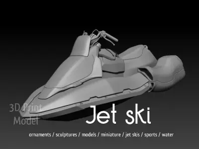 jet ski 3D print model
