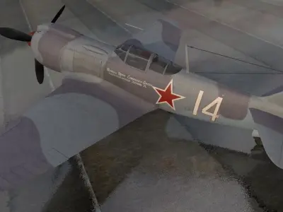 Lavochkin La-5FN 3D model