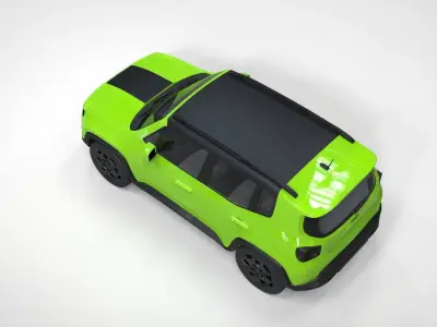 Jeep Renegade 2021 3D Model Free 3D model