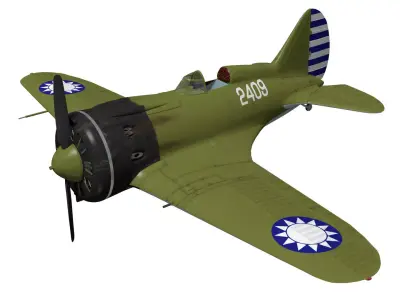 Polikarpov I-16 Rata Type18 3D model