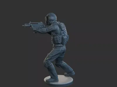 Tactical Gear GSG 9 TG1 008 3D print model