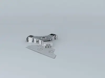 Transferium house Free 3D model