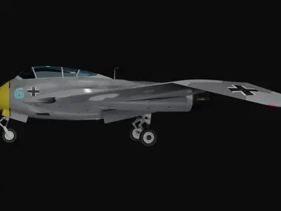 Heinkel HE P 1097 B II 3D model