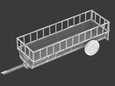 Feed Trailers FT-15 3D model