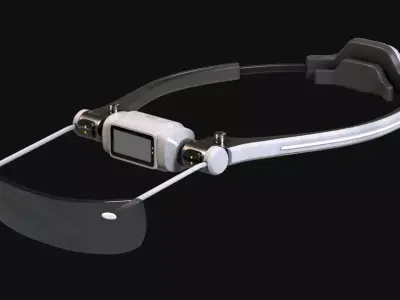 Tactical Glass Low-poly 3D model