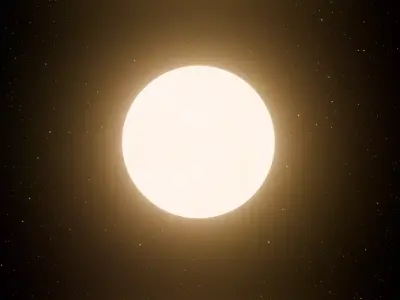 Solaris Prime Starfield Low-poly 3D model