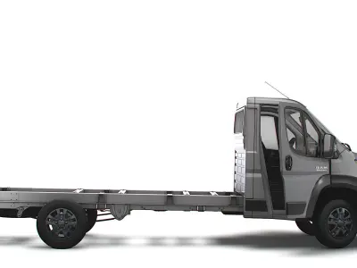 RAM Promaster Chassis HQInterior SCab 4035WBXL 2023 3D model