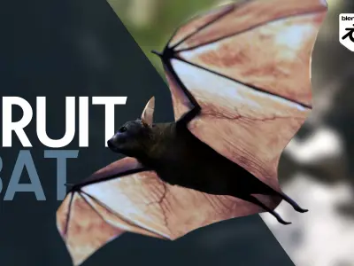 Bat - 3D Model 3D model