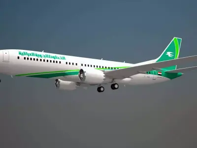 Iraqi Airways 737 Max 8 3D model