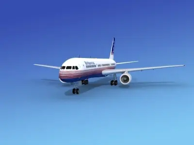 Boeing 757-200 Britannia Airways 2 3D model