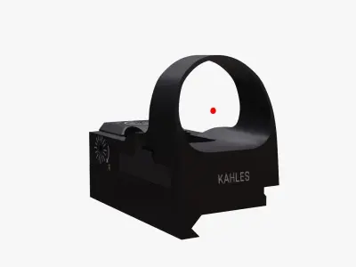 Red Dot Sight RDS Free 3D model