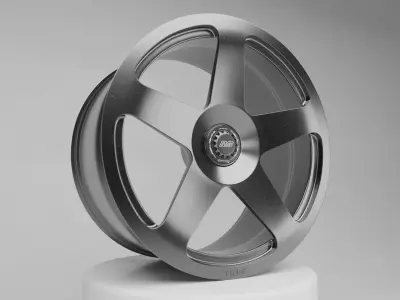 HRE 305M Monoblock Centre Lock Rim 3D model